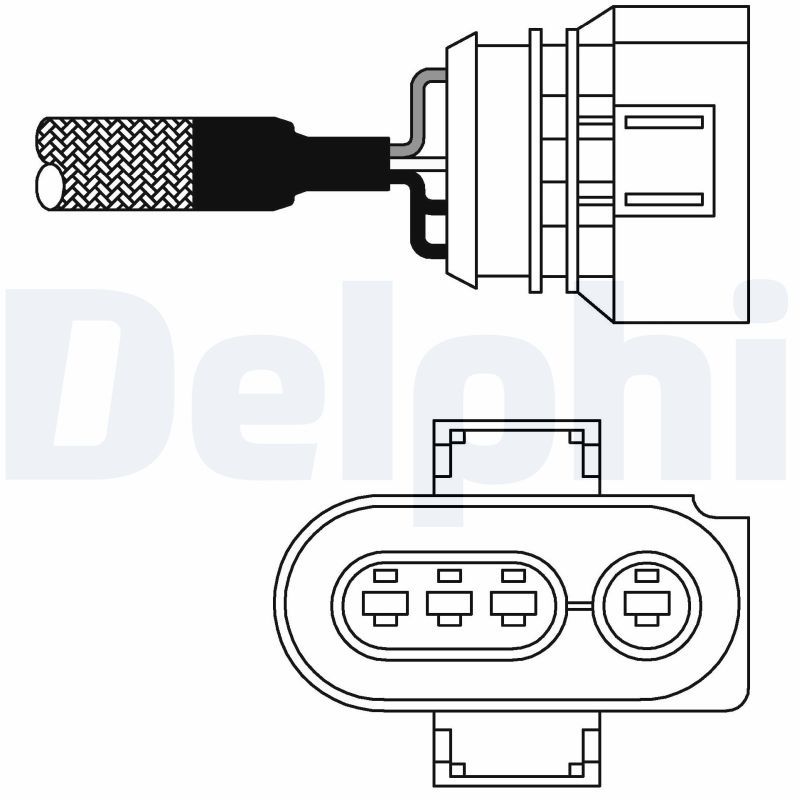DELPHI ES10980-12B1 Oxygen Sensor