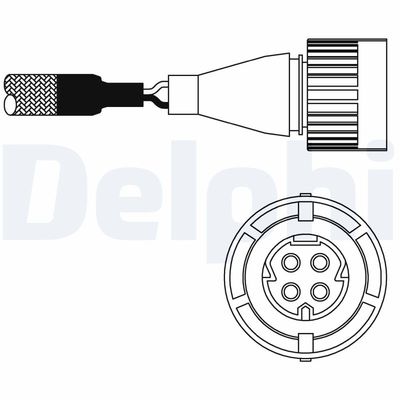 Oxygen Sensor DELPHI ES10986-12B1
