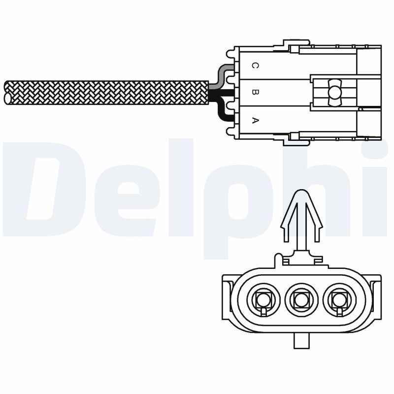 DELPHI ES10992-12B1 Oxygen Sensor