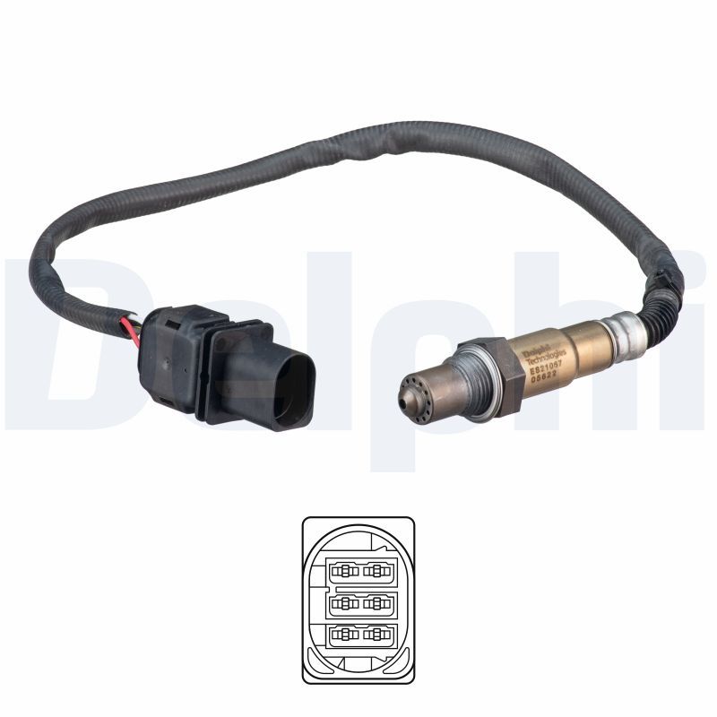 DELPHI ES21067-12B1 Oxygen Sensor