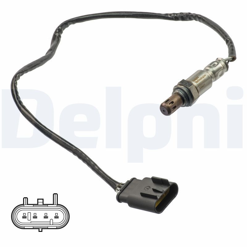 DELPHI ES21076-12B1 Oxygen Sensor