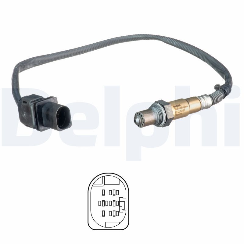 DELPHI ES21081-12B1 Oxygen Sensor