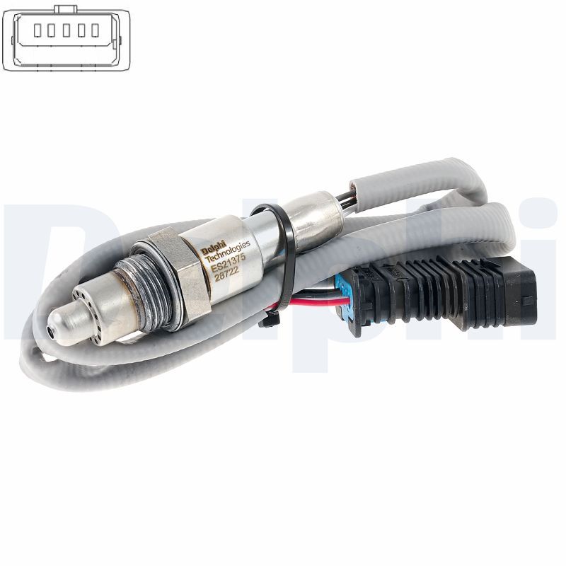 DELPHI ES21375-12B1 Oxygen Sensor