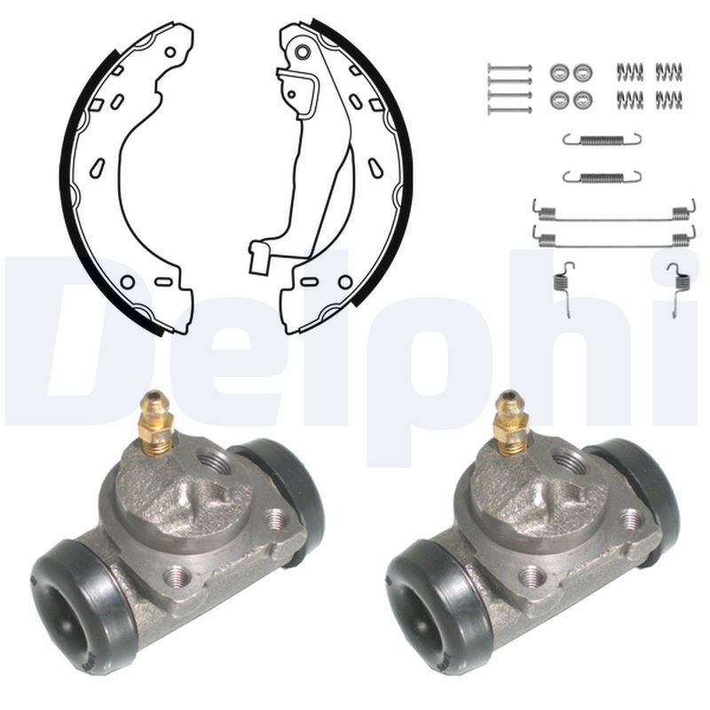 DELPHI KP1081 Brake Shoe Set
