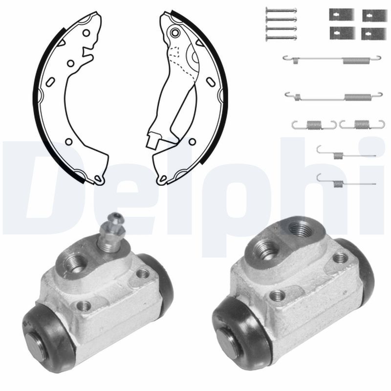 DELPHI KP1107 Brake Shoe Set