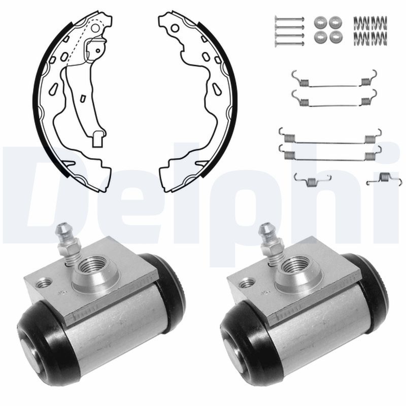DELPHI KP1114 Brake Shoe Set