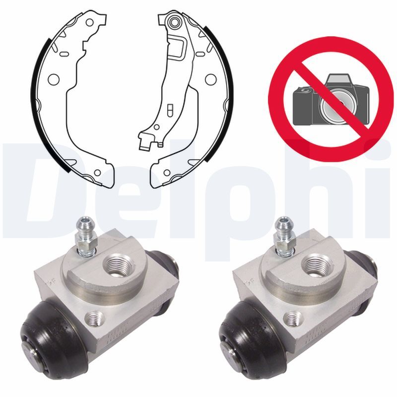 DELPHI KP1115 Brake Shoe Set