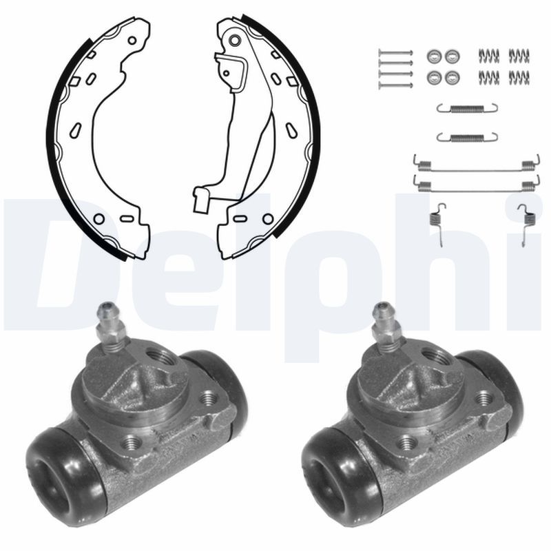 DELPHI KP1127 Brake Shoe Set