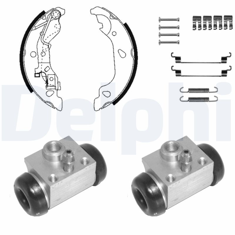 DELPHI KP1134 Brake Shoe Set