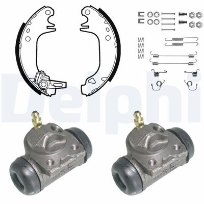 Brake Shoe Set DELPHI KP787