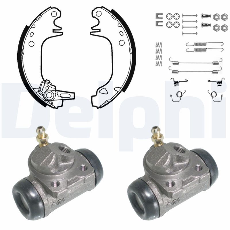 DELPHI KP788 Brake Shoe Set