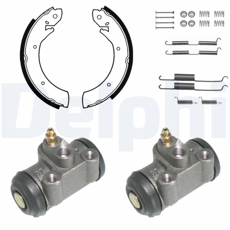 DELPHI KP789 Brake Shoe Set