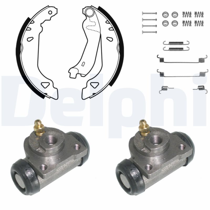 DELPHI KP848 Brake Shoe Set