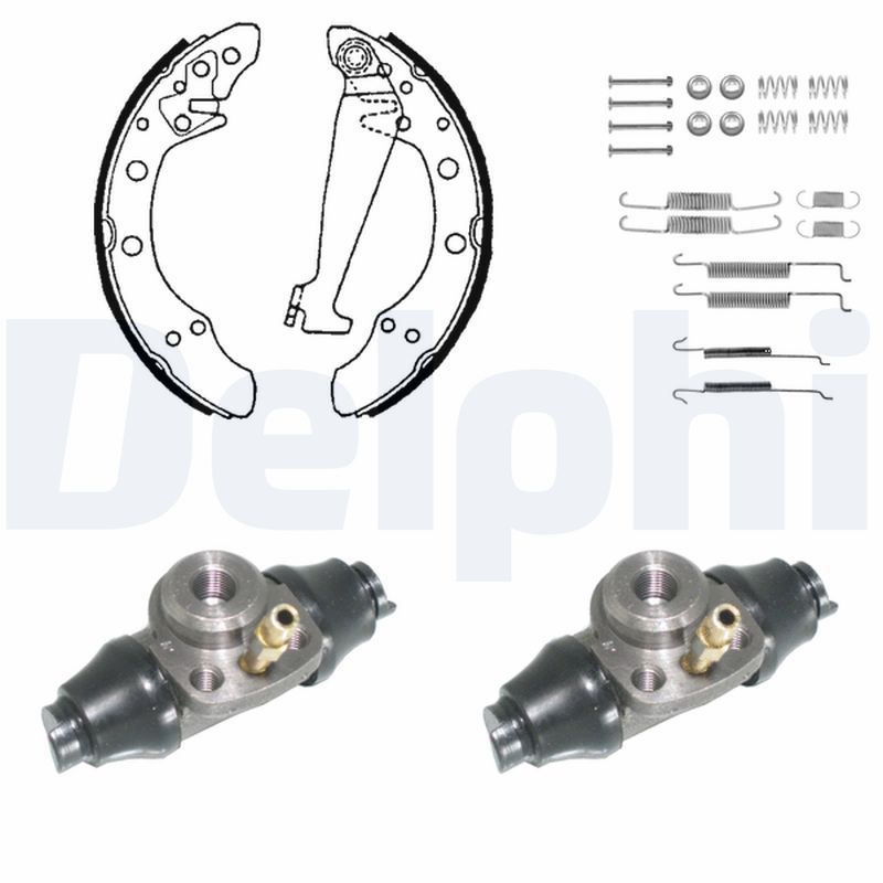 DELPHI KP849 Brake Shoe Set