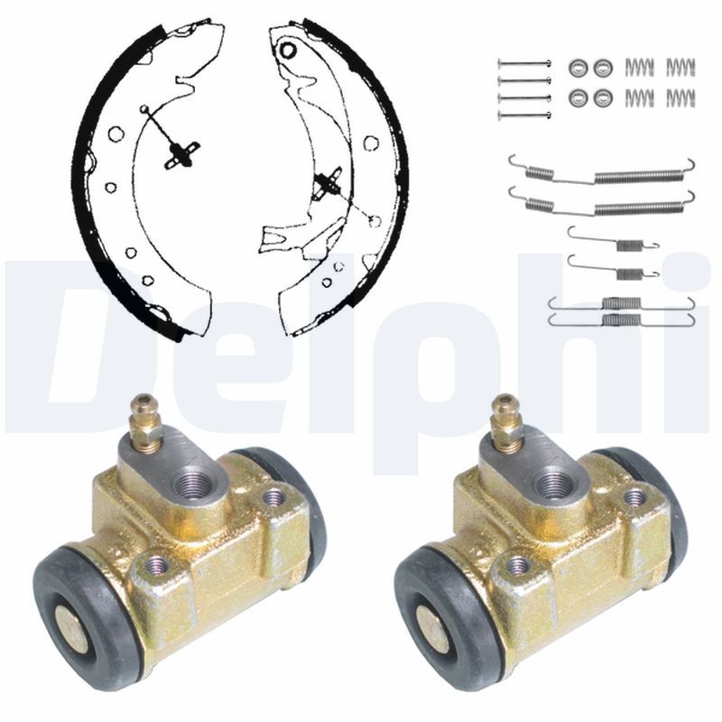 DELPHI KP902 Brake Shoe Set