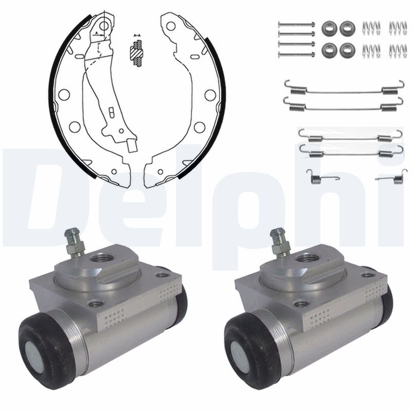 DELPHI KP932 Brake Shoe Set