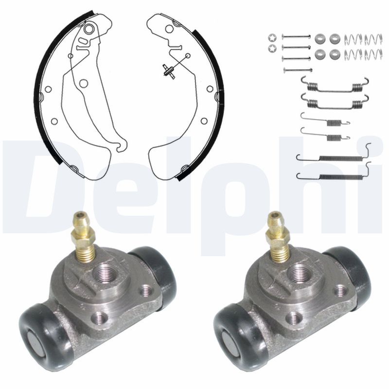 DELPHI KP942 Brake Shoe Set