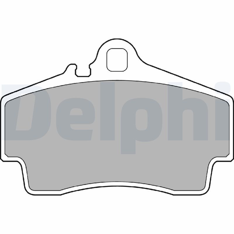 DELPHI LP1301 Brake Pad Set, disc brake