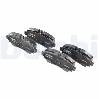 Brake Pad Set, disc brake DELPHI LP1401