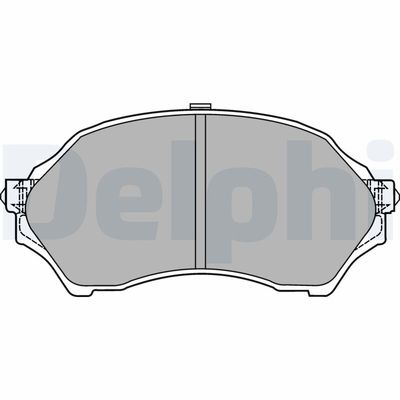 Brake Pad Set, disc brake DELPHI LP1440