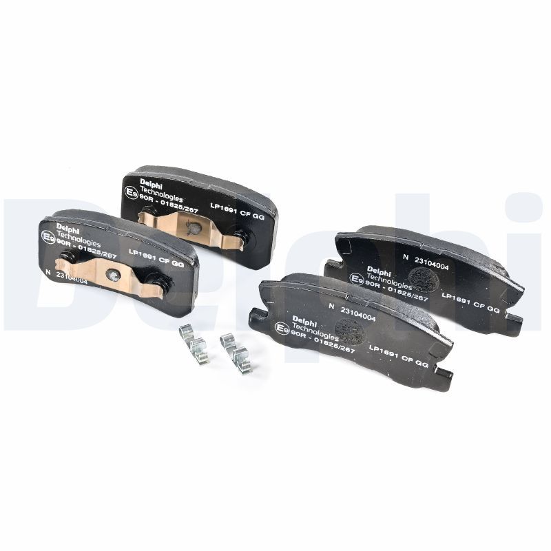 DELPHI LP1691 Brake Pad Set, disc brake