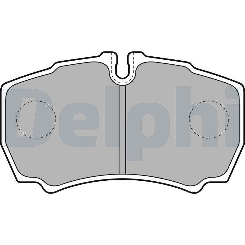 DELPHI LP1826 Brake Pad Set, disc brake