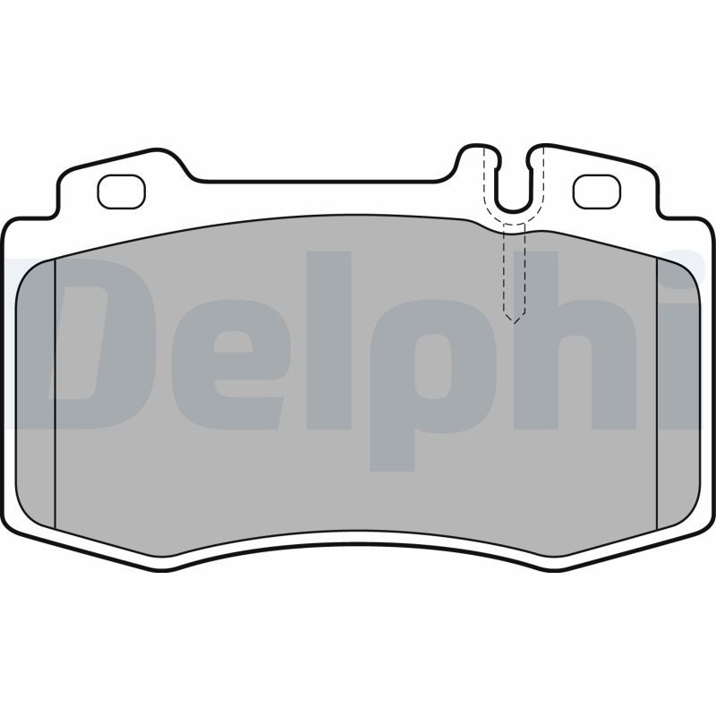 DELPHI LP1828 Brake Pad Set, disc brake