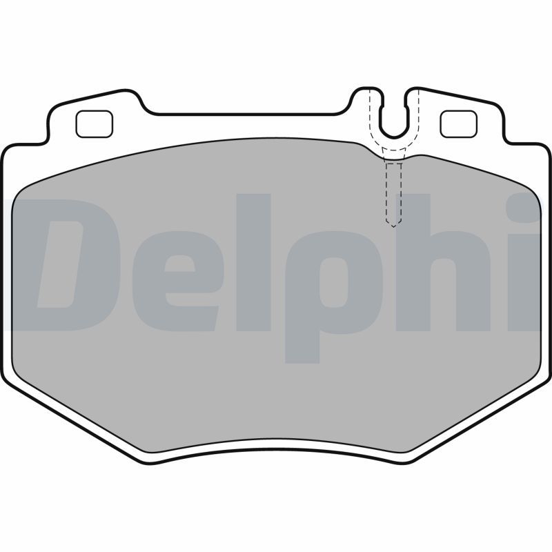 DELPHI LP1851 Brake Pad Set, disc brake