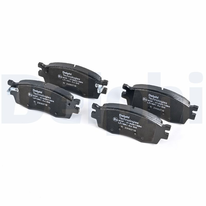 DELPHI LP1951 Brake Pad Set, disc brake