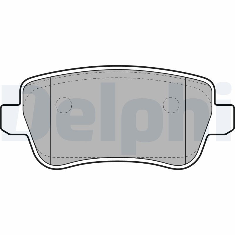 DELPHI LP1964 Brake Pad Set, disc brake
