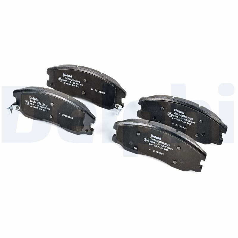 DELPHI LP1987 Brake Pad Set, disc brake