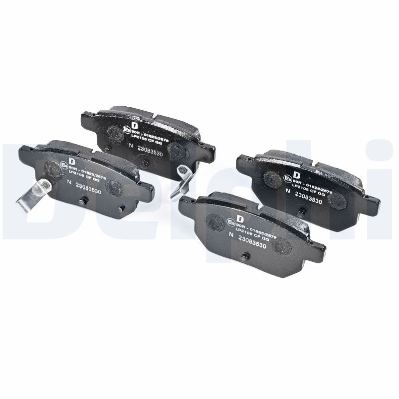 DELPHI LP2105 Brake Pad Set, disc brake