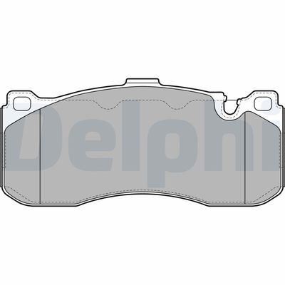 Brake Pad Set, disc brake DELPHI LP2131