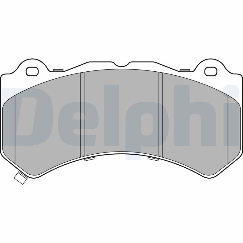 DELPHI LP3154 Brake Pad Set, disc brake
