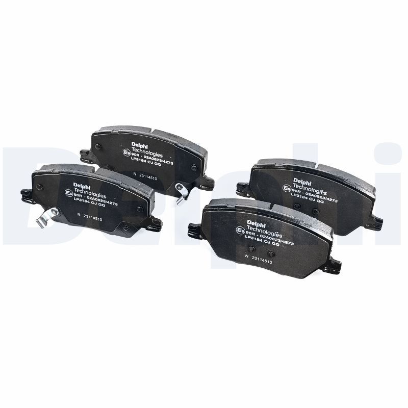 DELPHI LP3184 Brake Pad Set, disc brake