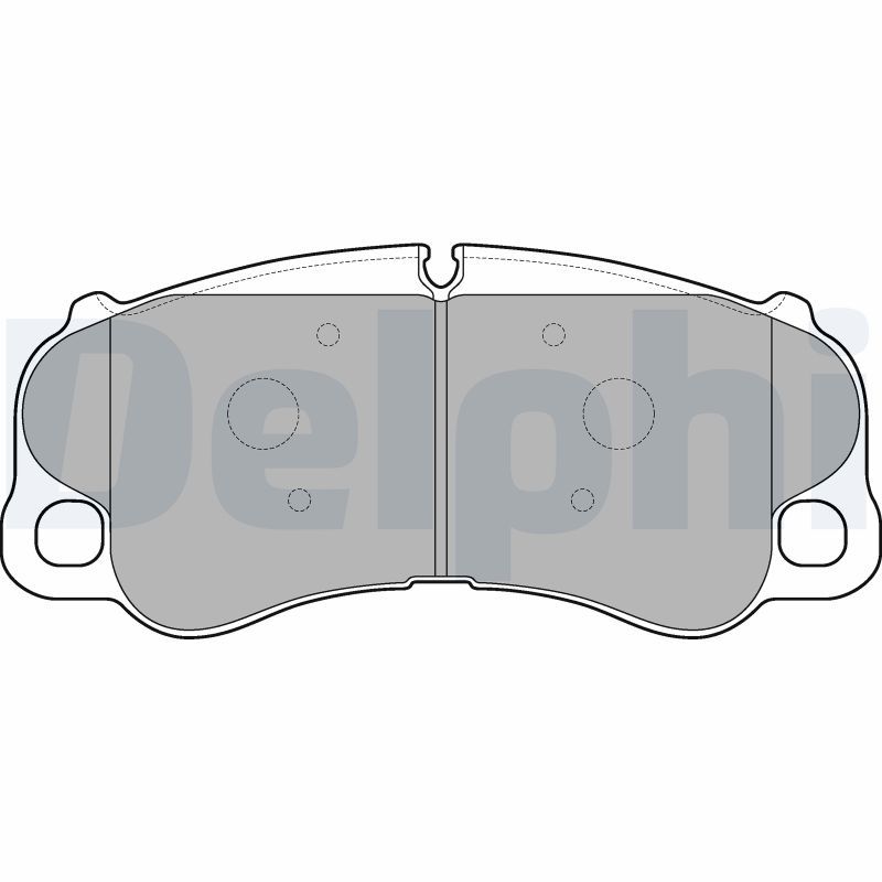 DELPHI LP3233 Brake Pad Set, disc brake