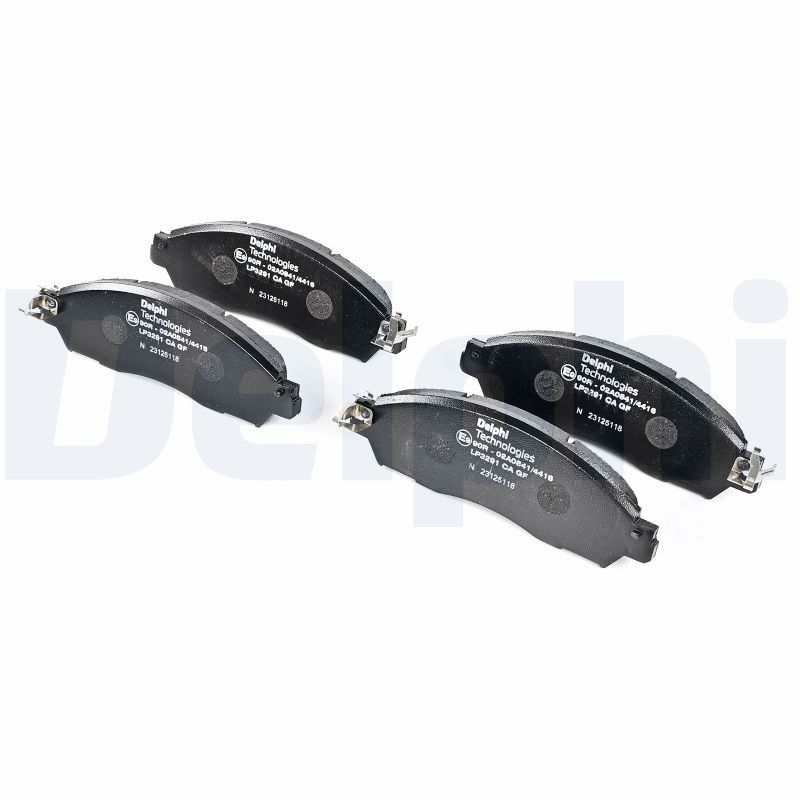 DELPHI LP3291 Brake Pad Set, disc brake