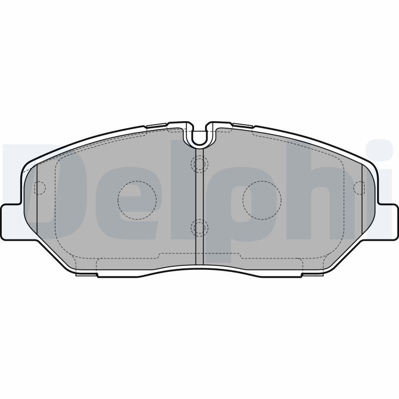 DELPHI LP3294 Brake Pad Set, disc brake