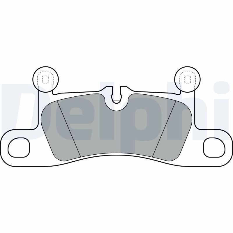 DELPHI LP3298 Brake Pad Set, disc brake