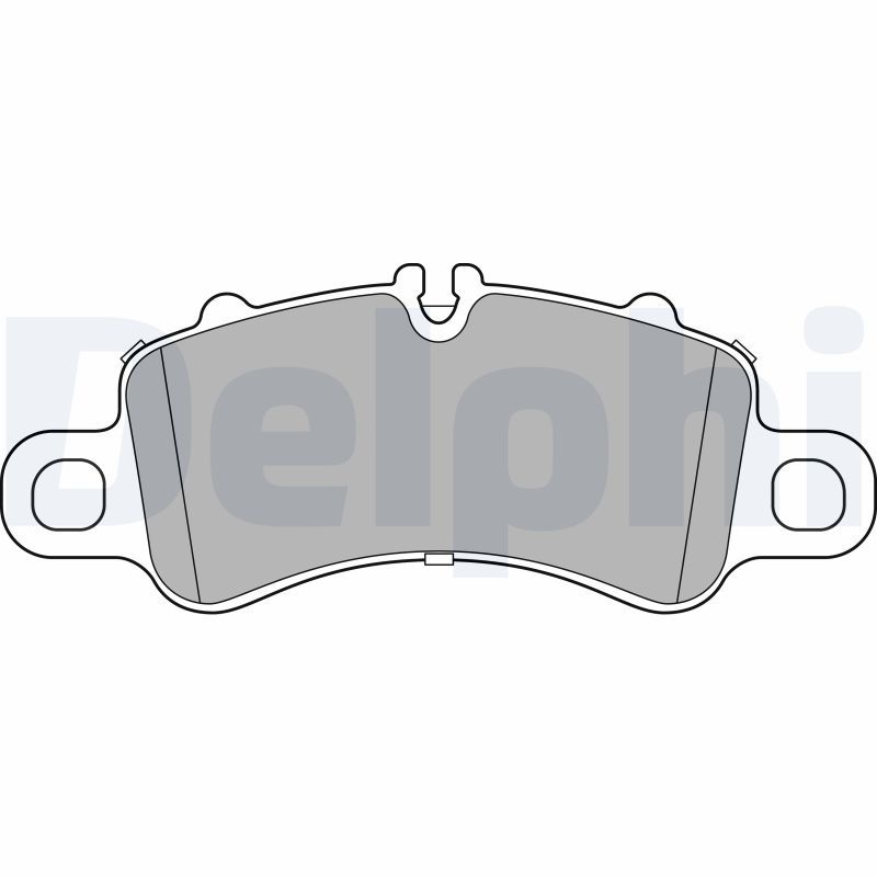 DELPHI LP3308 Brake Pad Set, disc brake