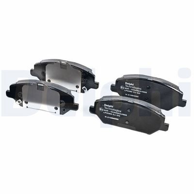 Brake Pad Set, disc brake DELPHI LP3385