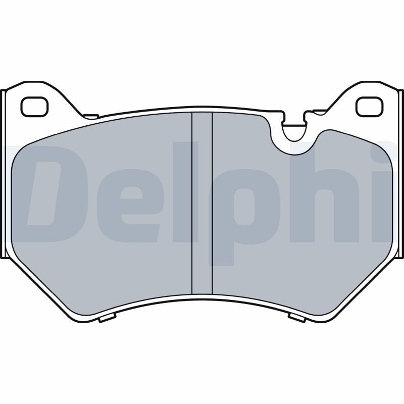 DELPHI LP3511 Brake Pad Set, disc brake