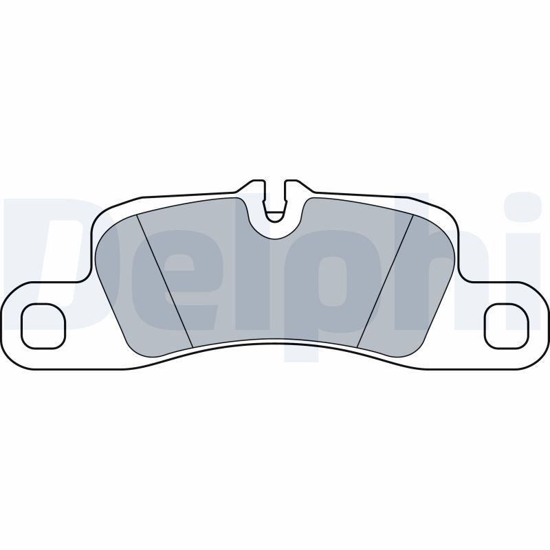 DELPHI LP3546 Brake Pad Set, disc brake