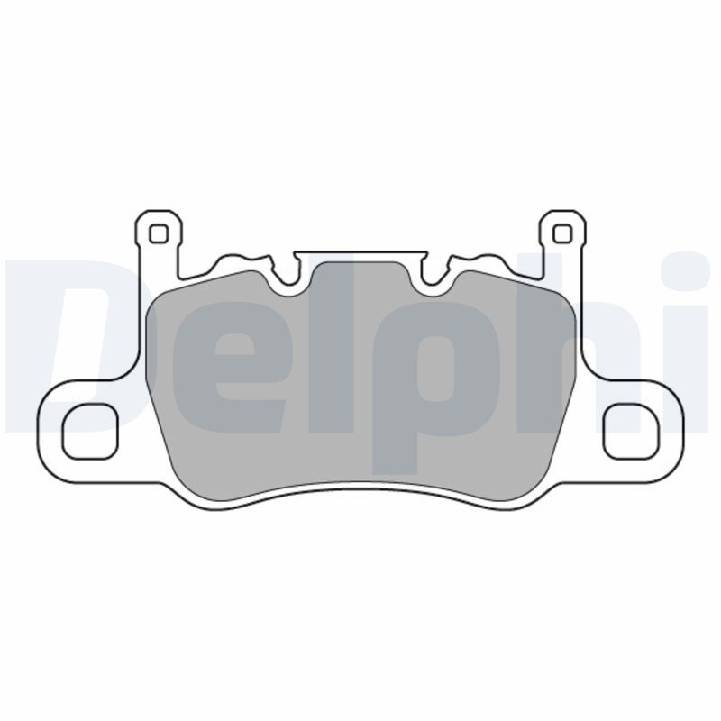 DELPHI LP3585 Brake Pad Set, disc brake