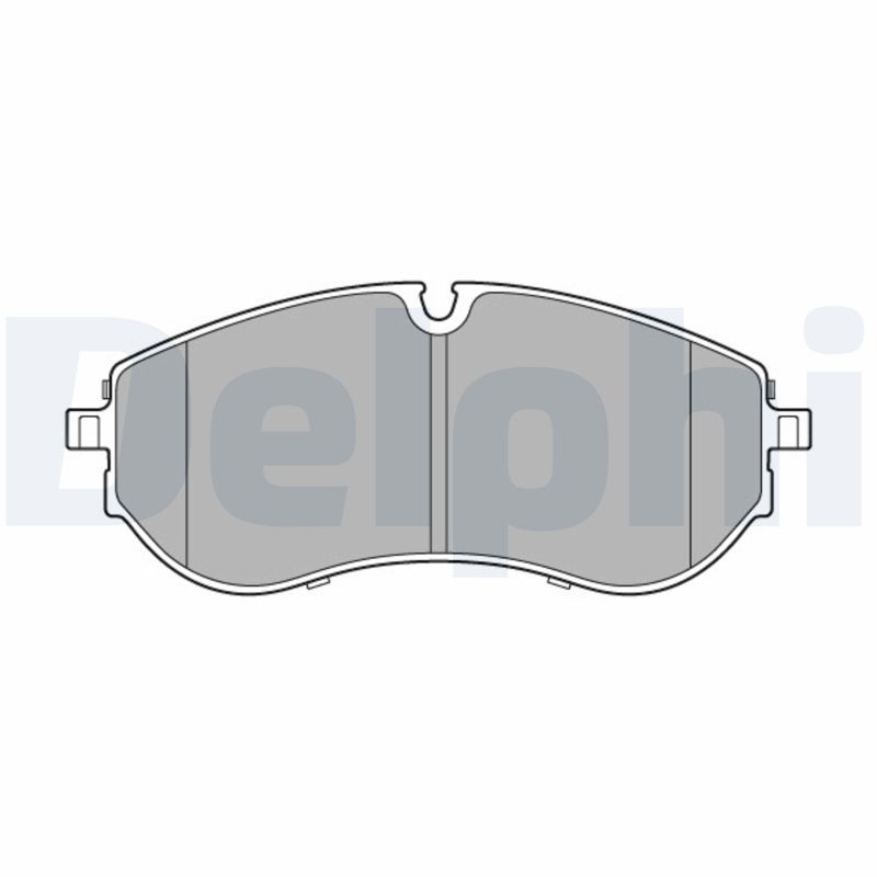DELPHI LP3610 Brake Pad Set, disc brake