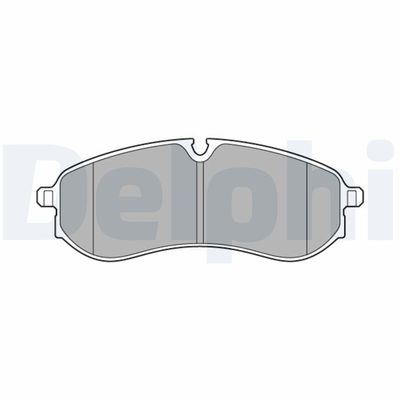 Brake Pad Set, disc brake DELPHI LP3641