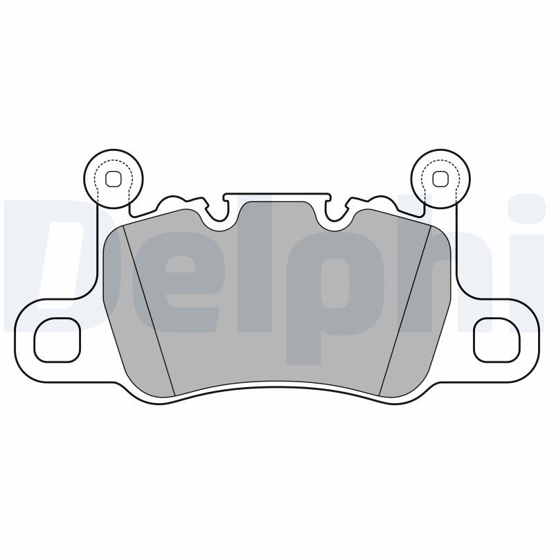 DELPHI LP3655 Brake Pad Set, disc brake