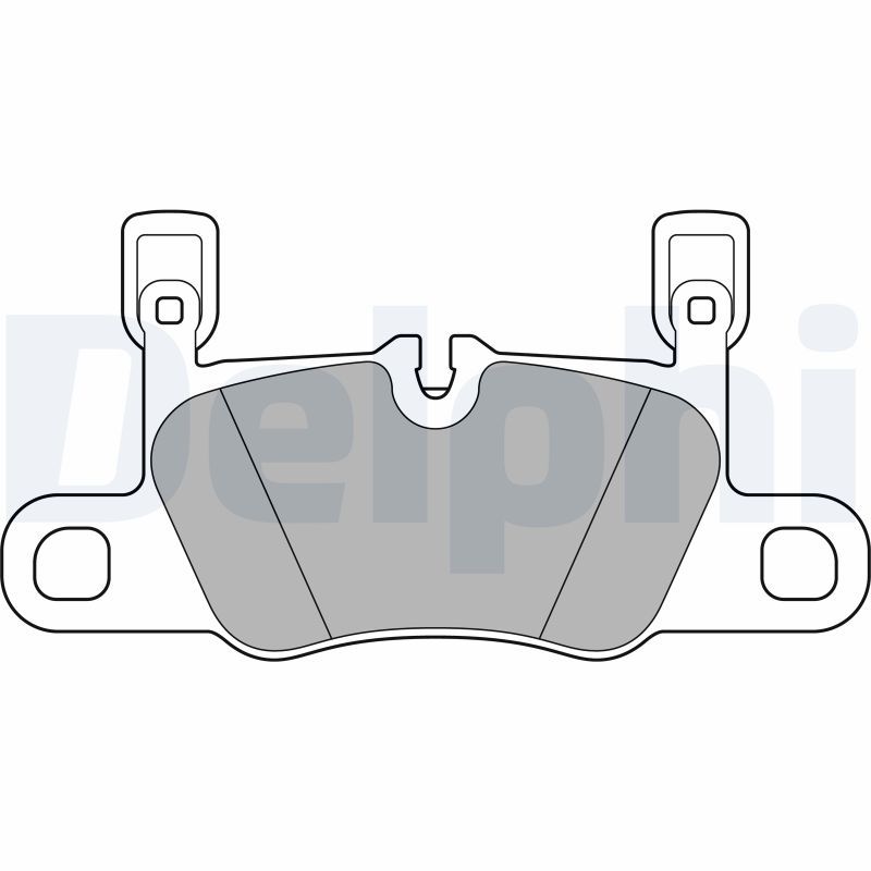 DELPHI LP3656 Brake Pad Set, disc brake