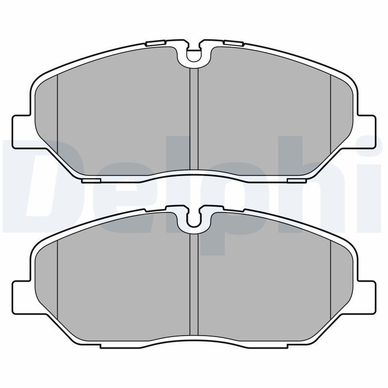 DELPHI LP3683 Brake Pad Set, disc brake
