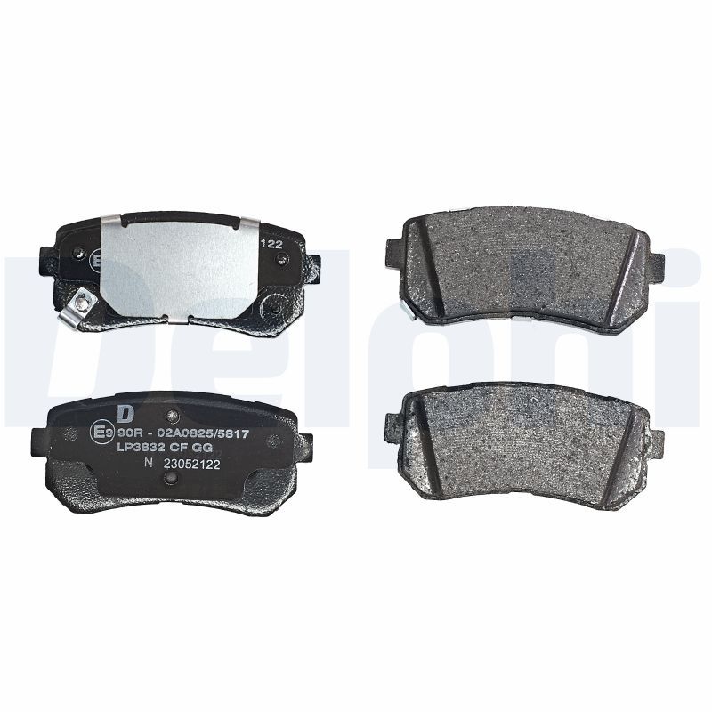 DELPHI LP3832 Brake Pad Set, disc brake